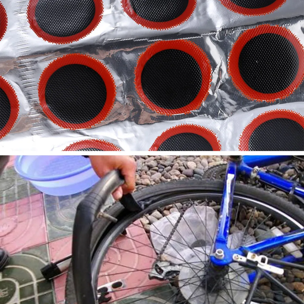 Rubber Bicycle Tire Patches (48 pcs) Rubber Bicycle Tire Patches (48 pcs)