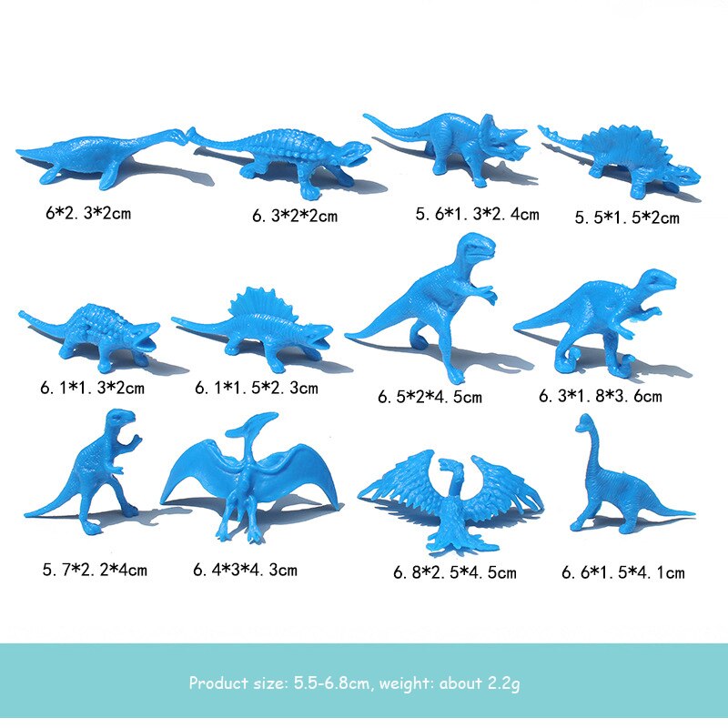 Rubber Dinosaurs 10-Piece Set Rubber Dinosaurs 10-Piece Set