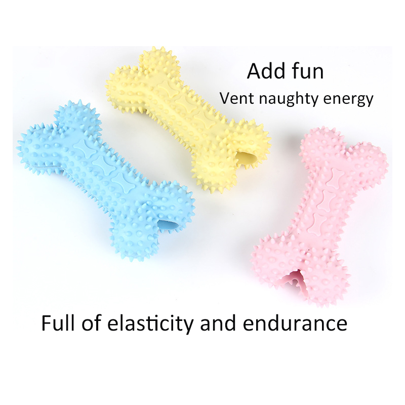 Rubber Dog Bone Dental Chew Toy Rubber Dog Bone Dental Chew Toy