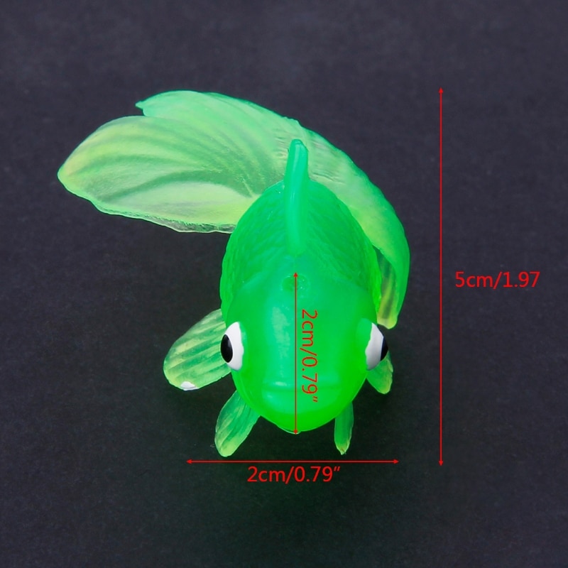 Rubber Fake Goldfish Toys (20pcs) Rubber Fake Goldfish Toys (20pcs)
