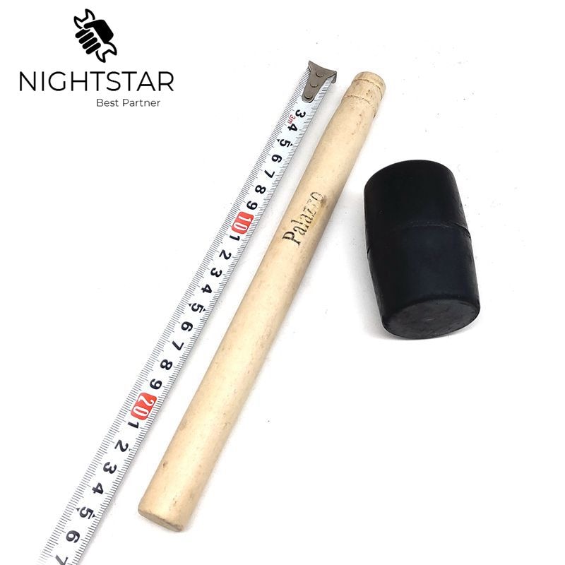 Rubber Hammer Wood Handle Tool Rubber Hammer Wood Handle Tool