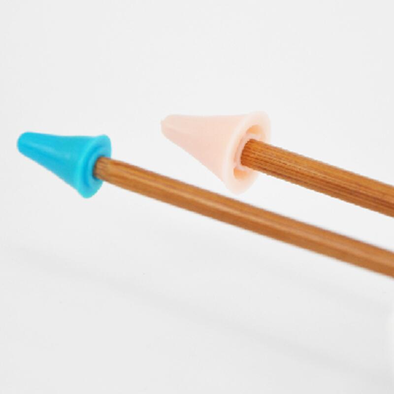 Rubber Knitting Needle Stoppers (8pcs)
