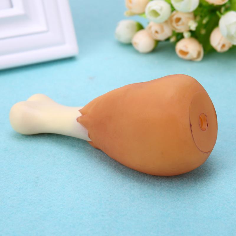 Rubber Squeaky Chicken Leg Dog Toy Rubber Squeaky Chicken Leg Dog Toy