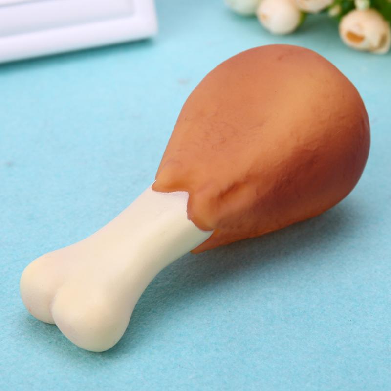 Rubber Squeaky Chicken Leg Dog Toy Rubber Squeaky Chicken Leg Dog Toy
