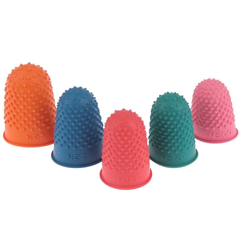 Rubber Thimbles Sewing Accessories (5pc) Rubber Thimbles Sewing Accessories (5pc)