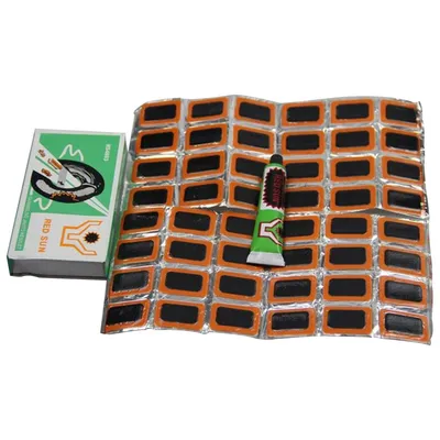 Rubber Tire Repair Patch Set with Glue Rubber Tire Repair Patch Set with Glue