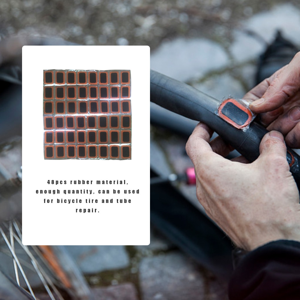 Rubber Tire Repair Patch Set with Glue Rubber Tire Repair Patch Set with Glue