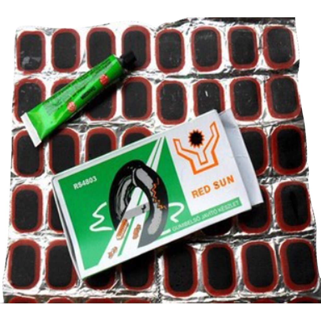 Rubber Tire Repair Patch Set with Glue Rubber Tire Repair Patch Set with Glue