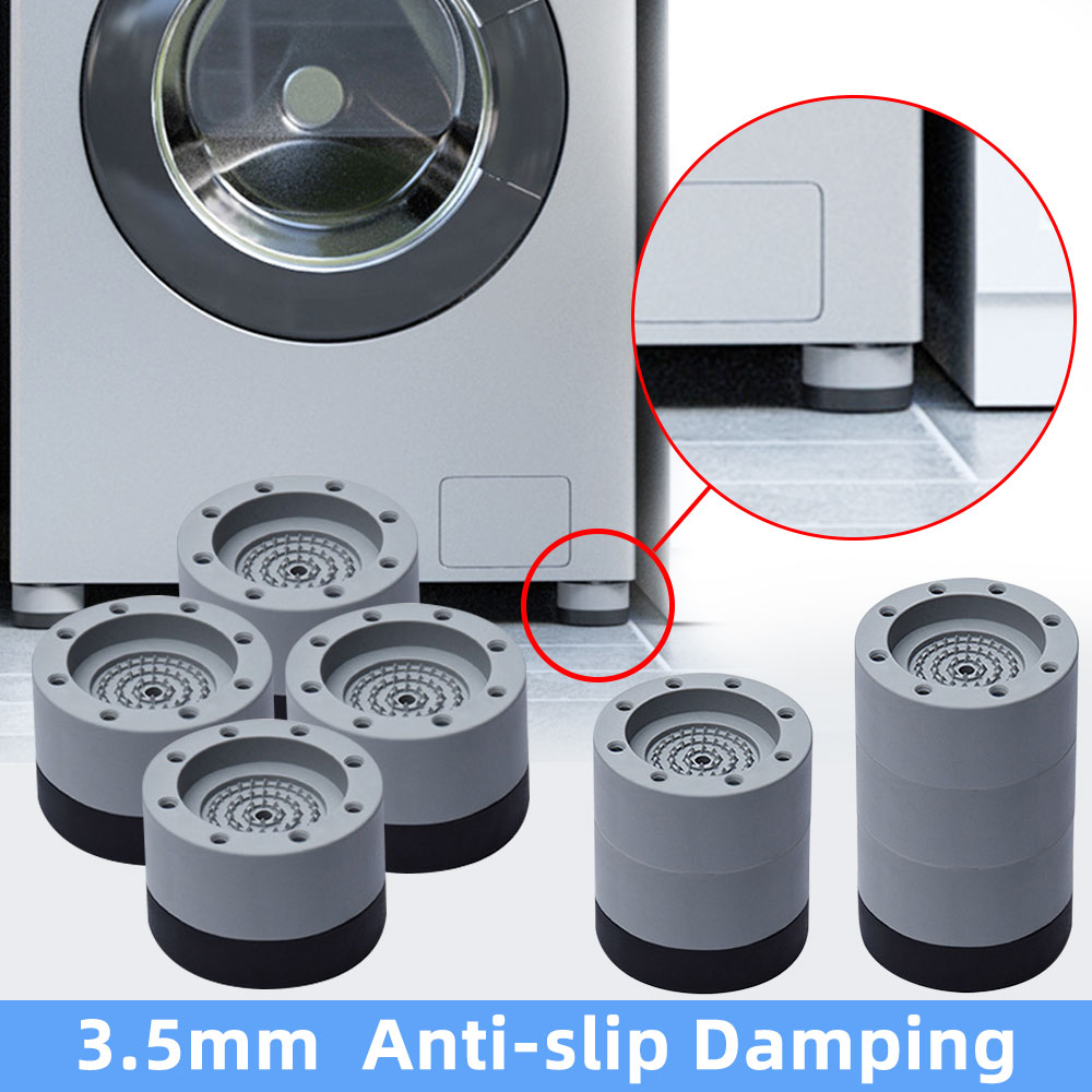 Rubber Washing Machine Foot Pads (4 pcs) Rubber Washing Machine Foot Pads (4 pcs)