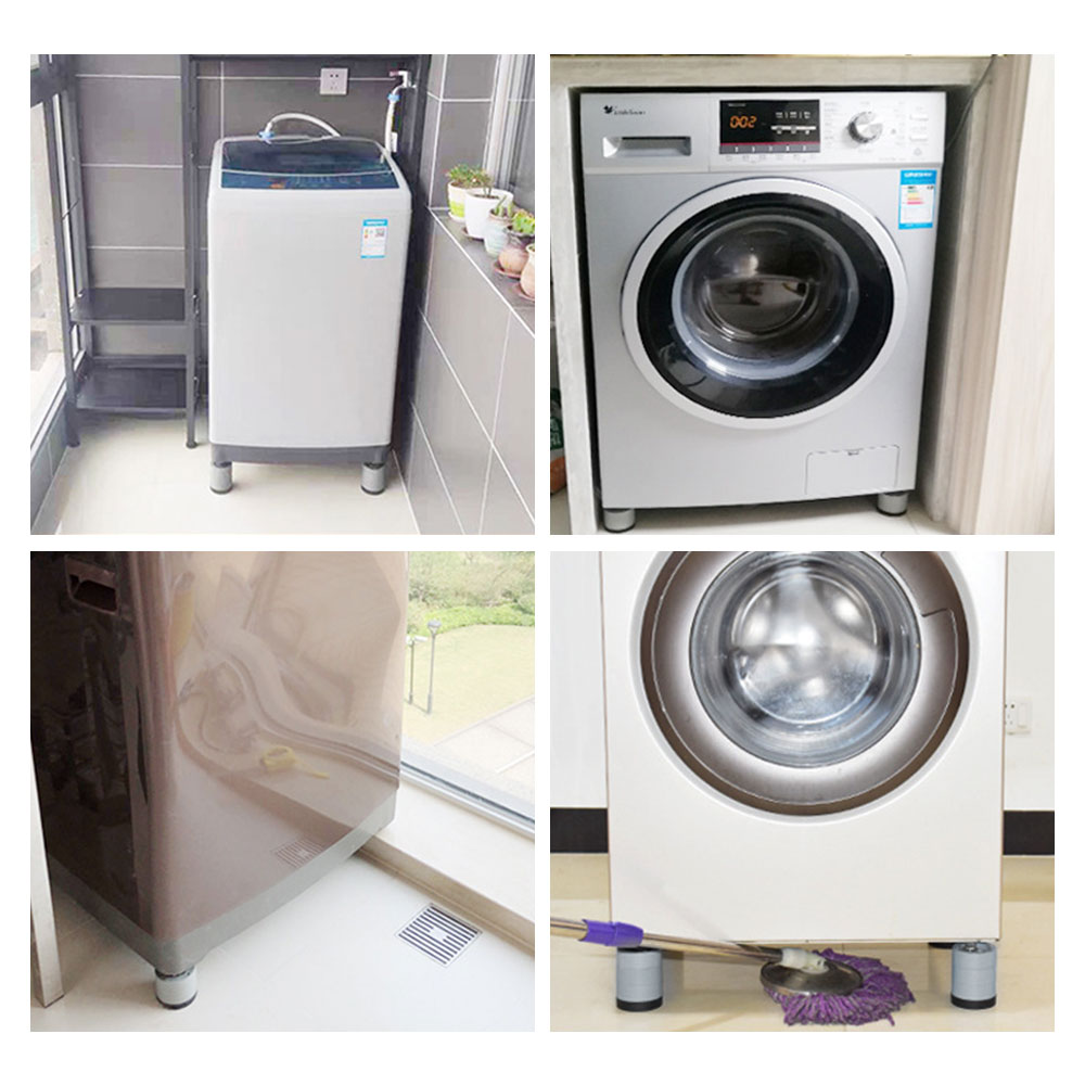 Rubber Washing Machine Foot Pads (4 pcs) Rubber Washing Machine Foot Pads (4 pcs)