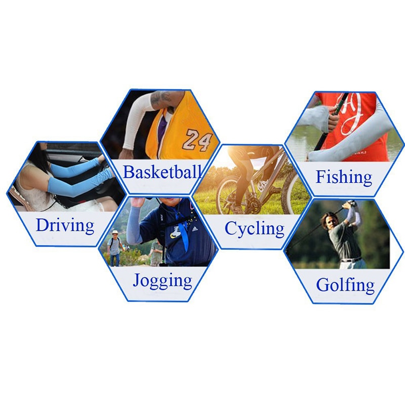 Running Arm Sleeves UV Protection Sleeve Running Arm Sleeves UV Protection Sleeve