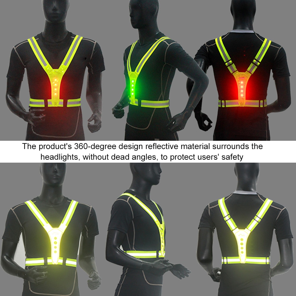 Running Light Vest High Visibility Vest Running Light Vest High Visibility Vest