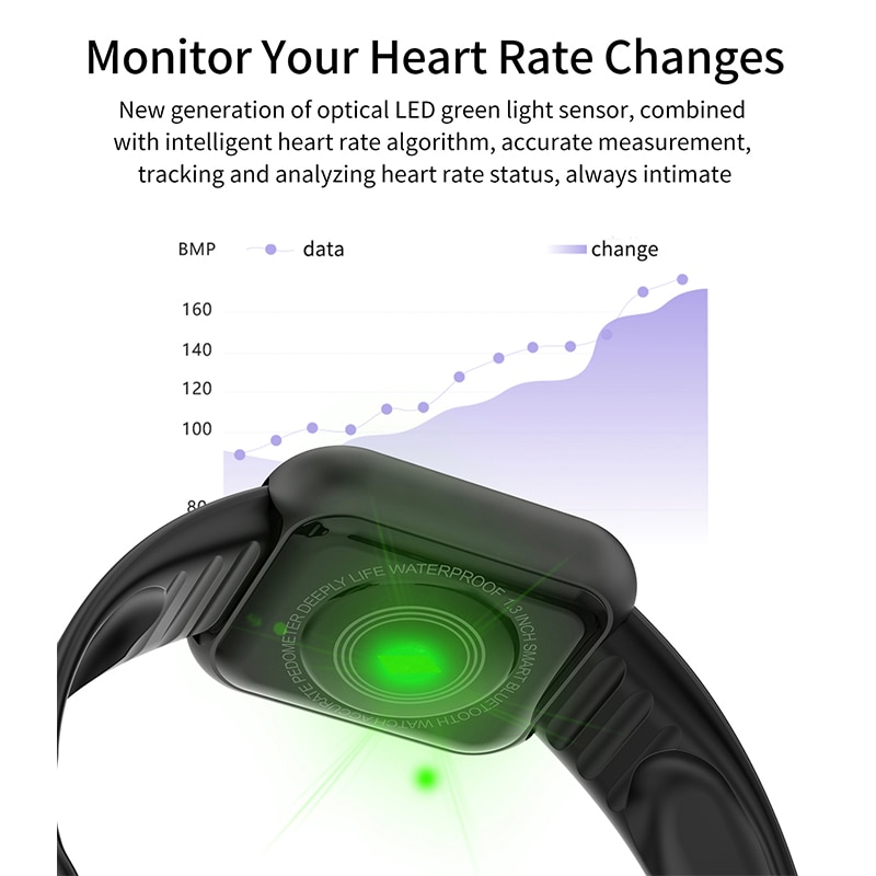 Running Smartwatch Heart Rate Tracker Running Smartwatch Heart Rate Tracker
