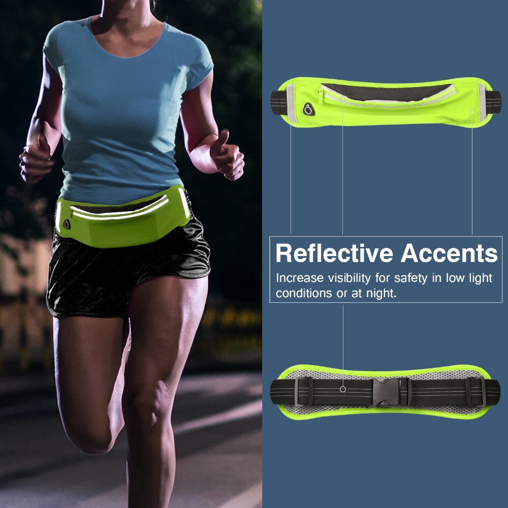 Running Waist Bag Reflective Fanny Pack Running Waist Bag Reflective Fanny Pack