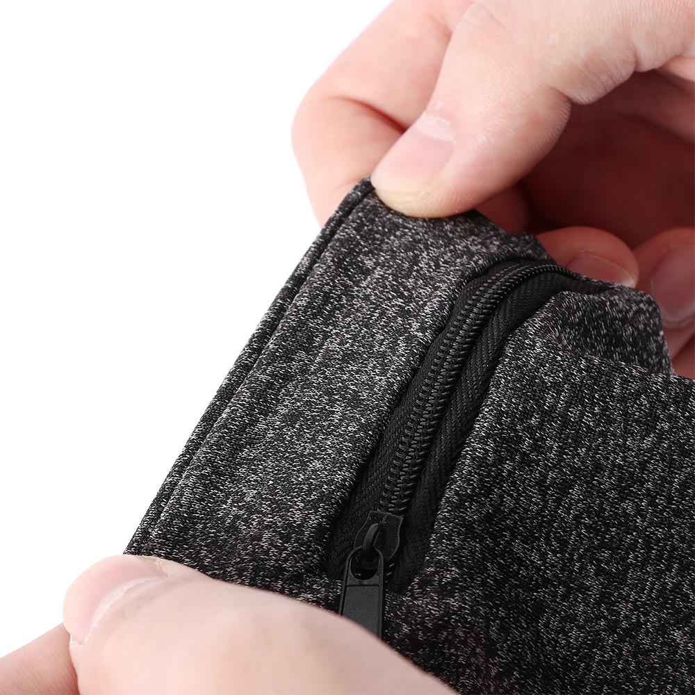 Running Wrist Wallet Zipper Sweatband Running Wrist Wallet Zipper Sweatband