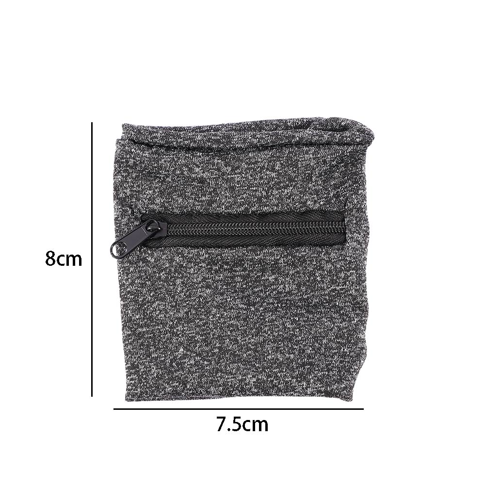 Running Wrist Wallet Zipper Sweatband Running Wrist Wallet Zipper Sweatband