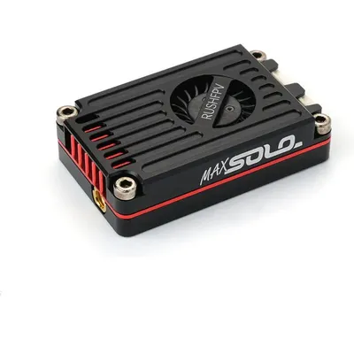 RUSH TANK MAX SOLO VTX 2.5W High Power VTX 48CH Video Transmitter with CNC shell for RC FPV Long Range Fixed-wing Drones