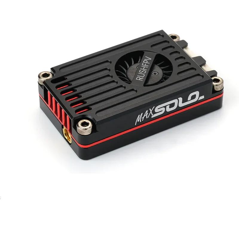 RUSH TANK MAX SOLO VTX 2.5W High Power VTX 48CH Video Transmitter with CNC shell for RC FPV Long Range Fixed-wing Drones