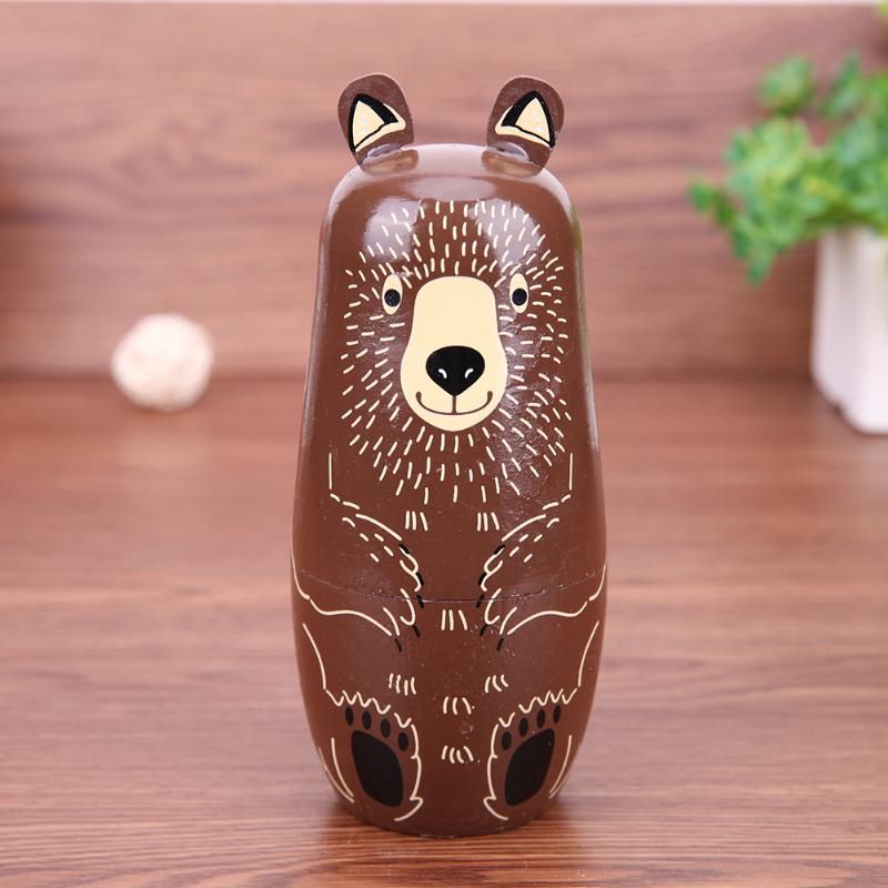 Russian Nesting Dolls 5PC Handmade Set