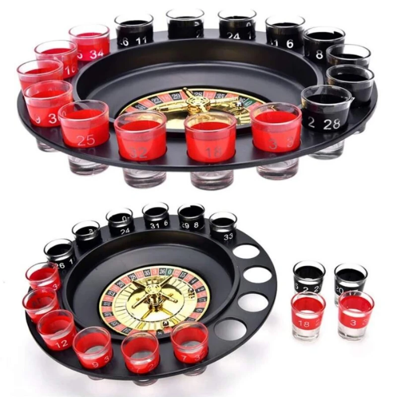 Russian Roulette Shooting Glass Drinking Adult Party Game Wine Cup Roulette Drinking Game Set (2 Balls and 16 Glasses) Russian Roulette Shooting Glass Drinking Adult Party Game Wine Cup Roulette Drinking Game Set (2 Balls and 16 Glasses)
