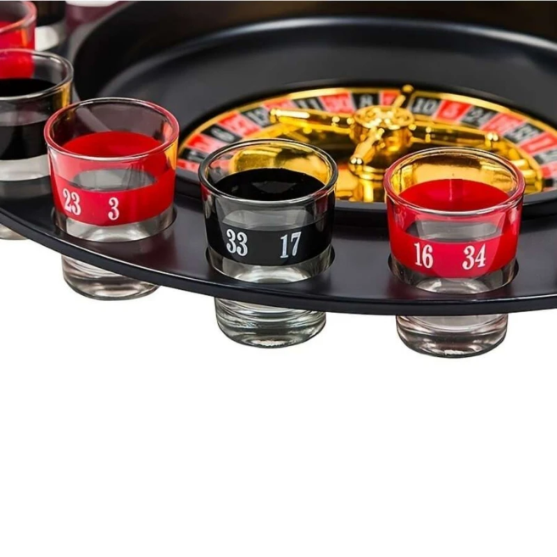Russian Roulette Shooting Glass Drinking Adult Party Game Wine Cup Roulette Drinking Game Set (2 Balls and 16 Glasses) Russian Roulette Shooting Glass Drinking Adult Party Game Wine Cup Roulette Drinking Game Set (2 Balls and 16 Glasses)