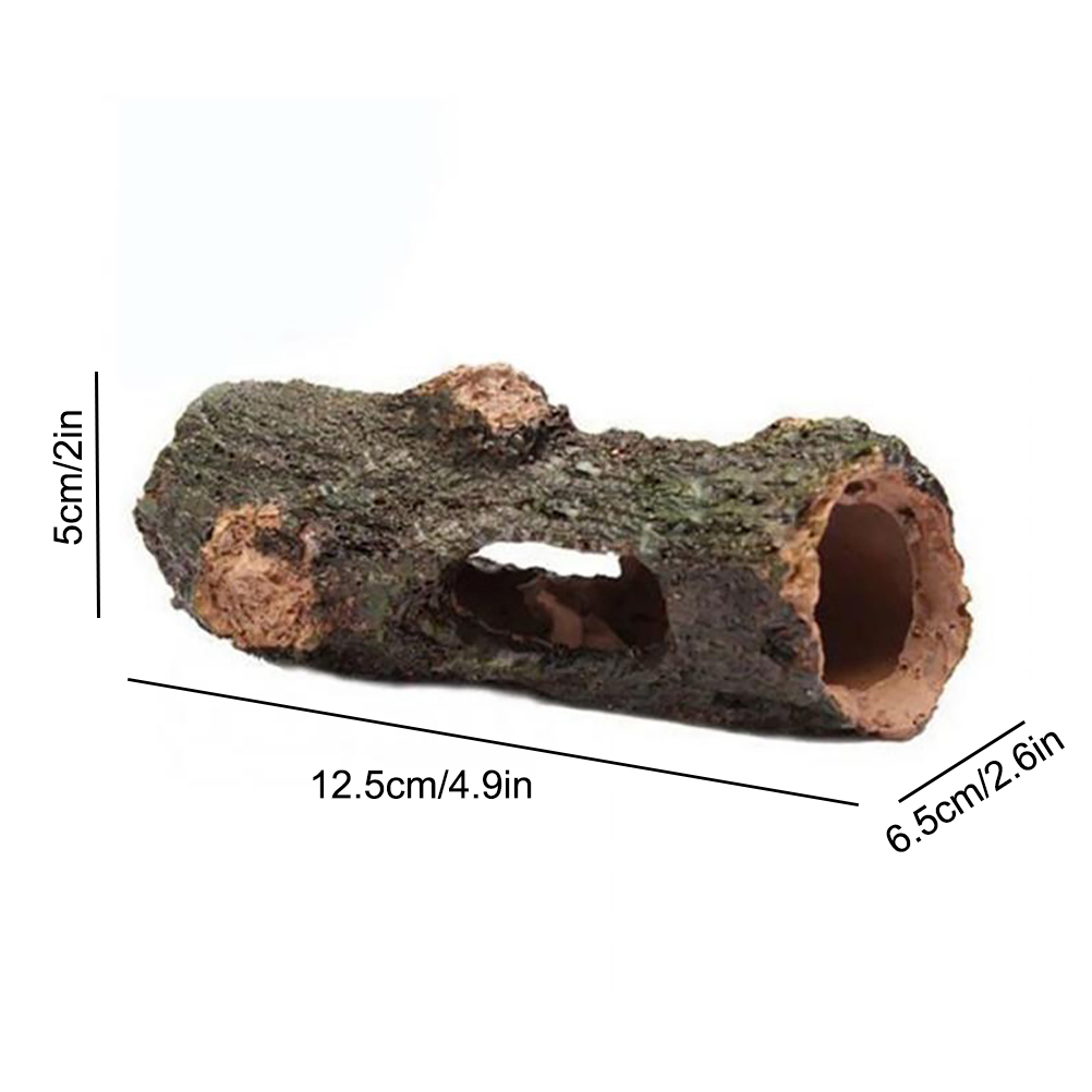 Rustic Fish Tank Log