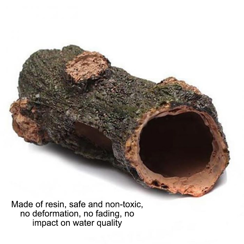 Rustic Fish Tank Log