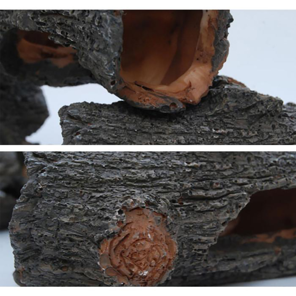 Rustic Fish Tank Log