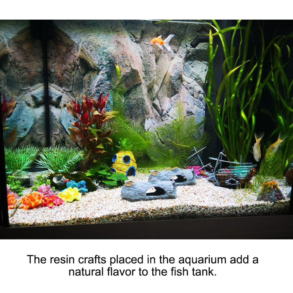 Rustic Fish Tank Log