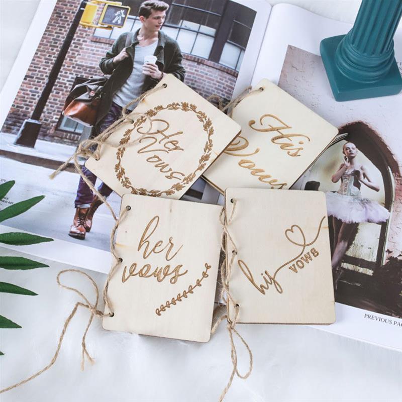 Rustic His and Her Vow Books (2pcs) Rustic His and Her Vow Books (2pcs)