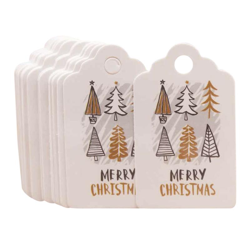Rustic Kraft Christmas Cards (100 pcs)