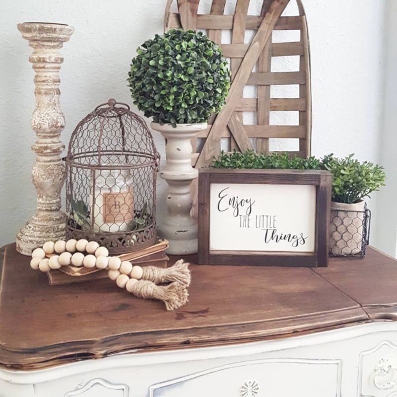Rustic Natural Wooden Ball Garland Rustic Natural Wooden Ball Garland