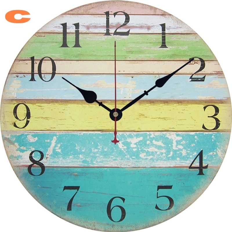 Rustic Wall Clock Vintage Design Rustic Wall Clock Vintage Design