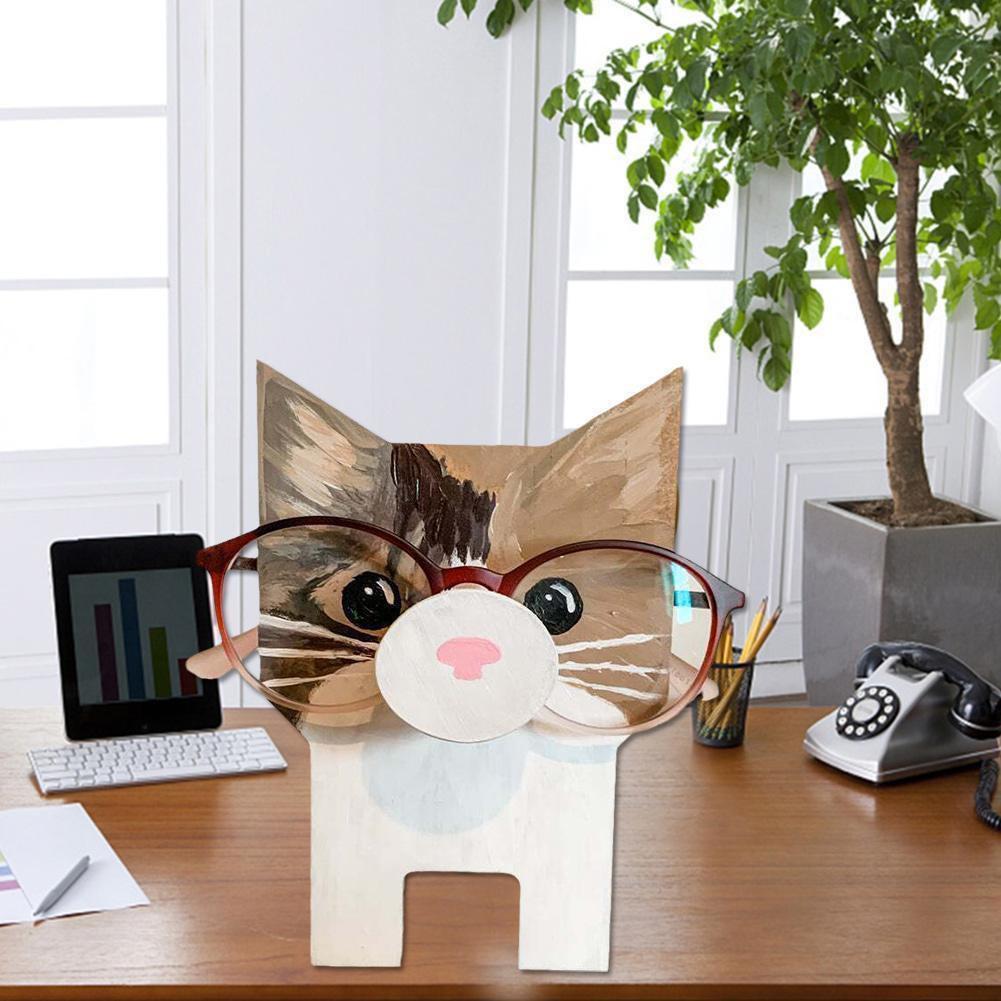 Rustic Wooden Animal Glasses Holder Rustic Wooden Animal Glasses Holder