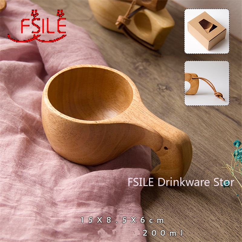Rustic Wooden Coffee Mug Set (4 pcs) Rustic Wooden Coffee Mug Set (4 pcs)