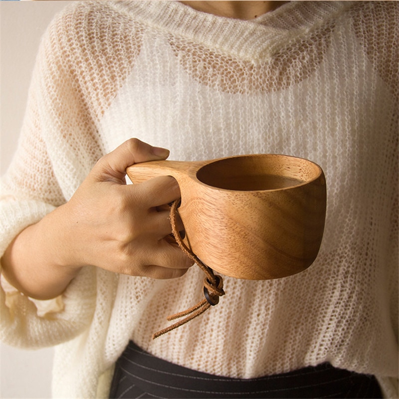 Rustic Wooden Coffee Mug Set (4 pcs) Rustic Wooden Coffee Mug Set (4 pcs)