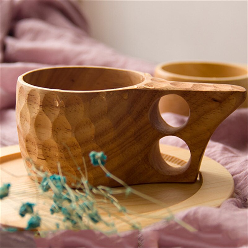 Rustic Wooden Coffee Mug Set (4 pcs) Rustic Wooden Coffee Mug Set (4 pcs)