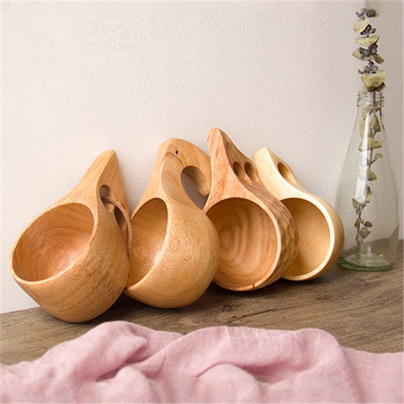 Rustic Wooden Coffee Mug Set (4 pcs) Rustic Wooden Coffee Mug Set (4 pcs)