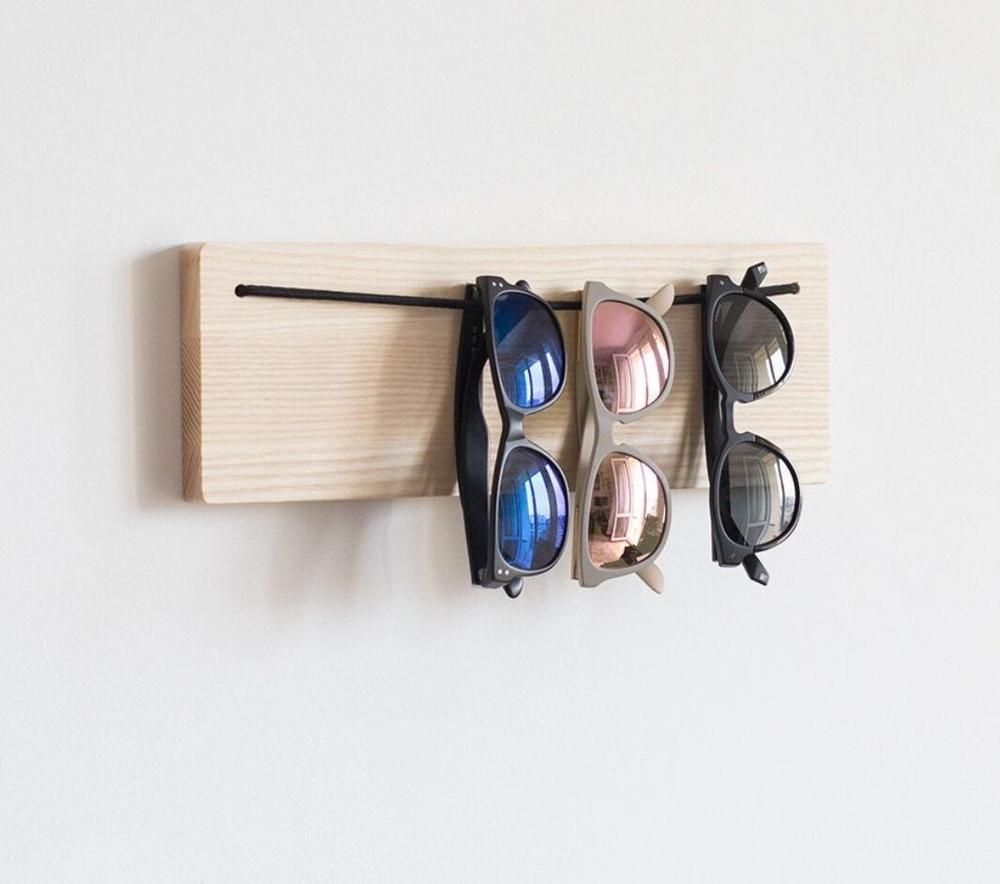 Rustic Wooden Sunglass Hanger Rustic Wooden Sunglass Hanger