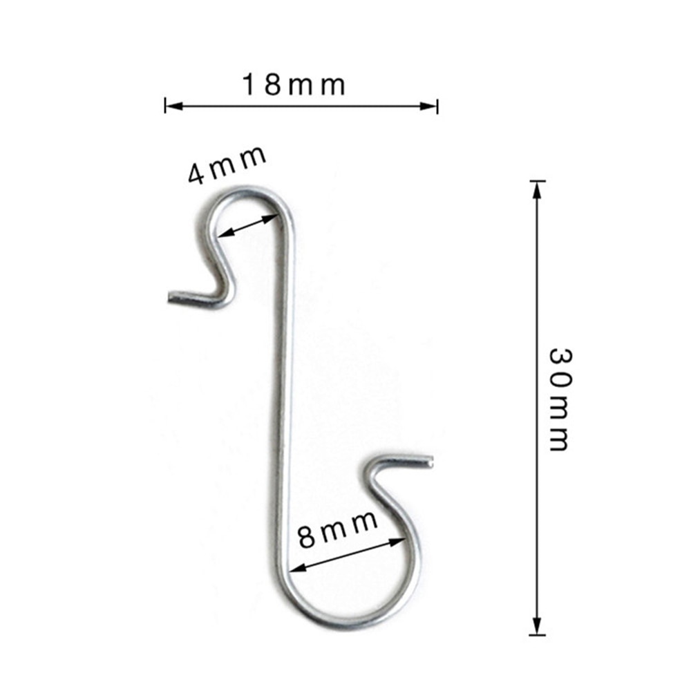 S Shape Christmas Tree Hook (12 pcs) S Shape Christmas Tree Hook (12 pcs)