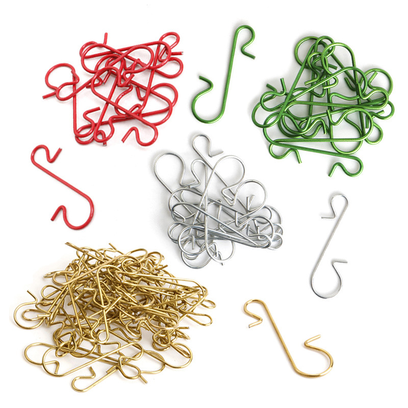 S Shaped Christmas Tree Hooks (50 Pcs) S Shaped Christmas Tree Hooks (50 Pcs)
