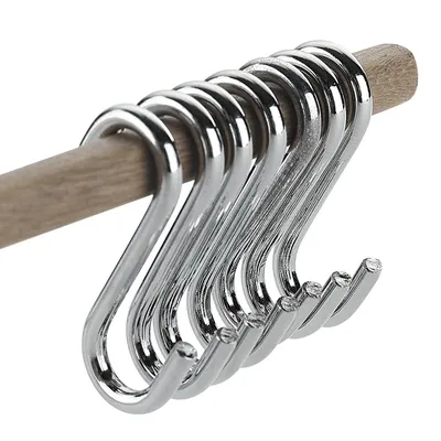 S Shaped Hooks Metal Hangers (13Pcs) S Shaped Hooks Metal Hangers (13Pcs)