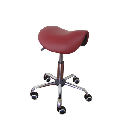 Saddle Stool with Wheels Saddle Stool with Wheels
