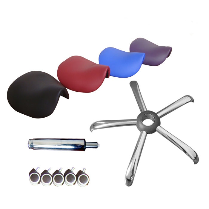 Saddle Stool with Wheels Saddle Stool with Wheels