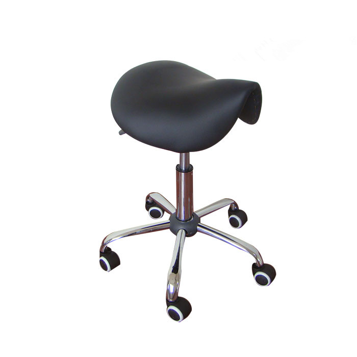 Saddle Stool with Wheels Saddle Stool with Wheels