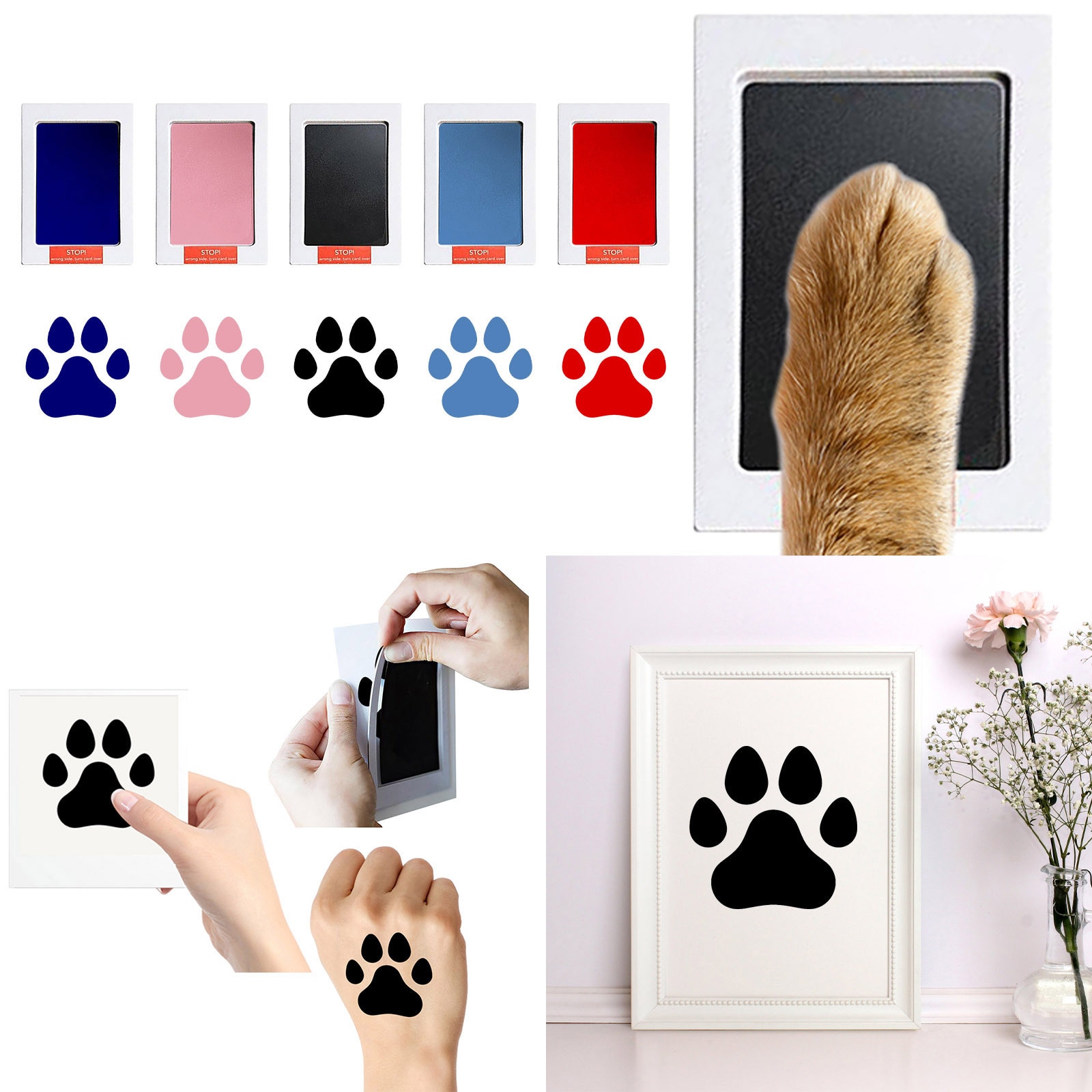 Safe and Non Toxic Paw Stamp Pad