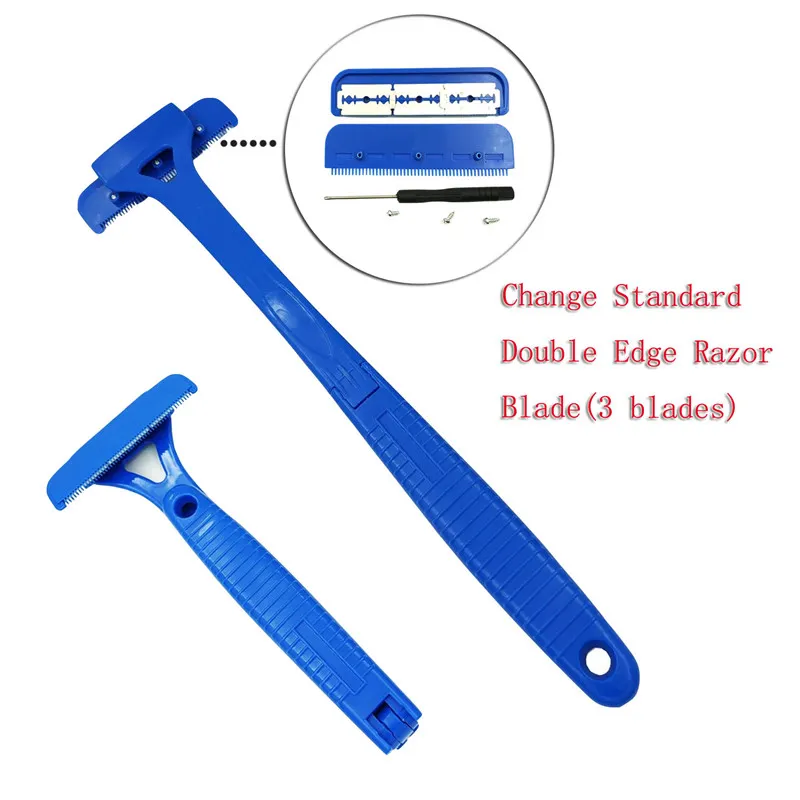 Safety Long Handle Folding Back Shaver Body Shaver Back Hair Trimmer Body Leg Back Razor Shaver Epilator Hair Removal