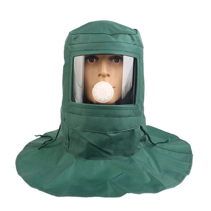 Safety Sandblast Helmet Sand Blast Hood Protector Mask Sandblasting Hood Face Protection Tool ForSandblasting Grinding Safety Sandblast Helmet Sand Blast Hood Protector Mask Sandblasting Hood Face Protection Tool ForSandblasting Grinding