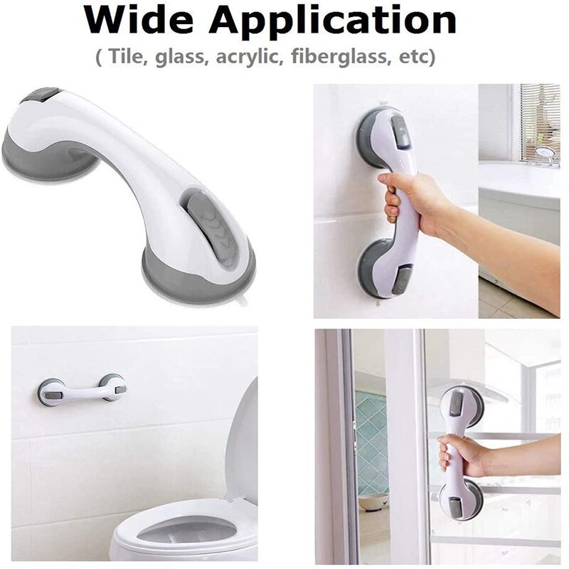 Safety Suction Bathroom Handle (2 pcs) Safety Suction Bathroom Handle (2 pcs)