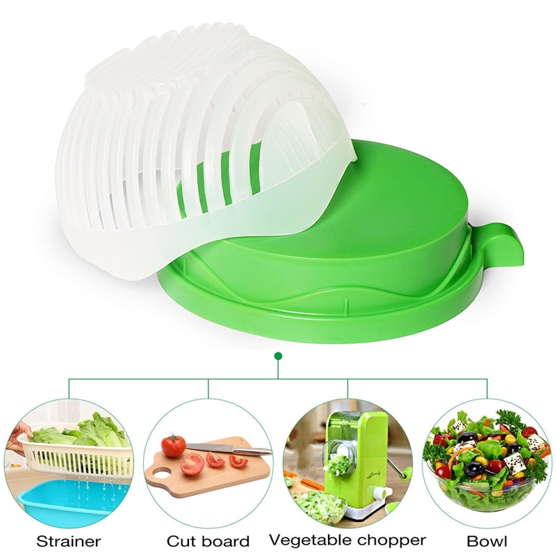 Salad Cutter Bowl Veggie Chopper Salad Cutter Bowl Veggie Chopper